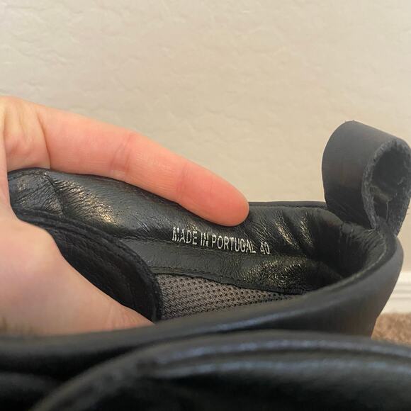 Dansko Kiltie Lace Up Leather Boots Womens Size 40 Black 9 9.5 Prairie Grunge - Picture 6 of 8